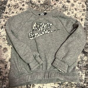 Nike cheetah crewneck